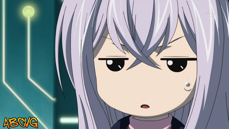 Anime girl poker face